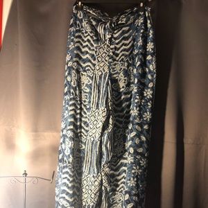 Sheer Flowing Pants Bathing Suit Cover